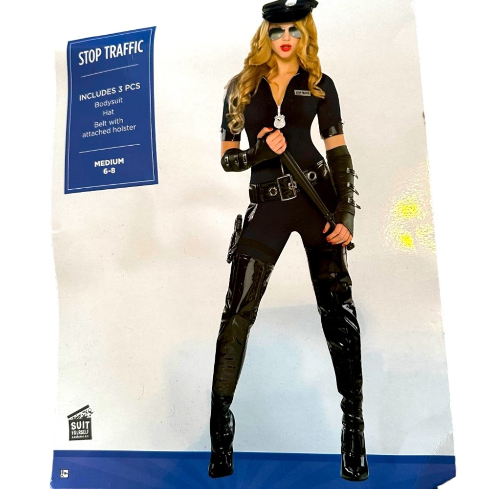 COSTUME Stop Traffic, medium. Halloween 👮‍♀️